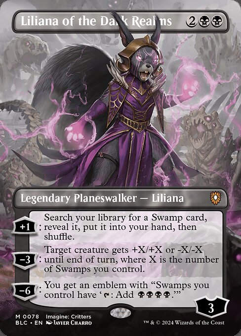 Liliana of the Dark Realms (blc) (78) / Borderless