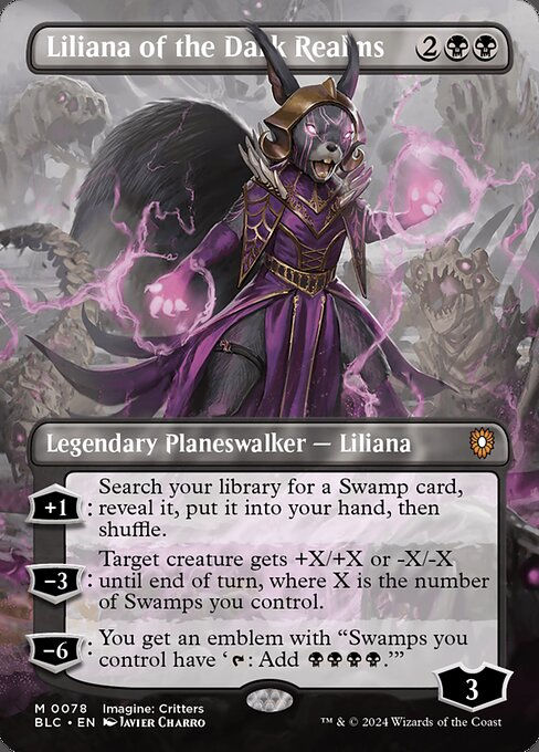 Liliana of the Dark Realms (blc) (78) / Borderless