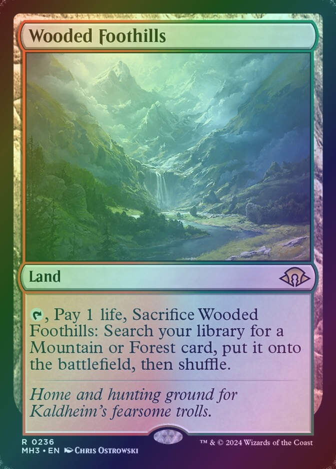 Wooded Foothills (MH3) (236) / Foil