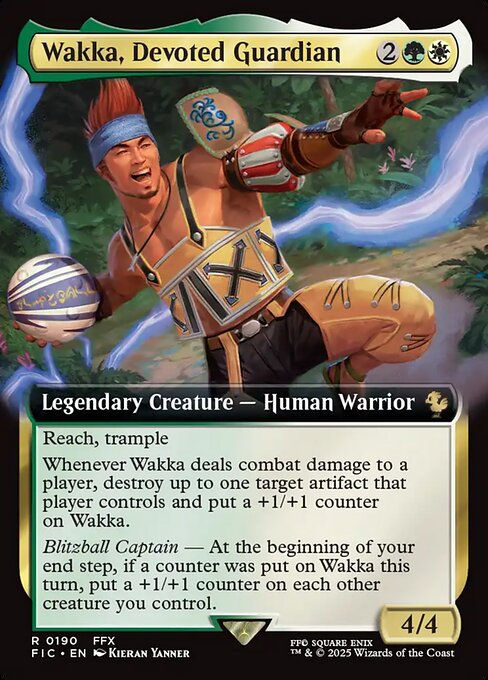 Wakka, Devoted Guardian (FIC) (190) / Extended Art