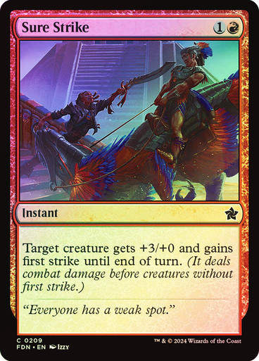 Sure Strike (FDN) (209) / Foil