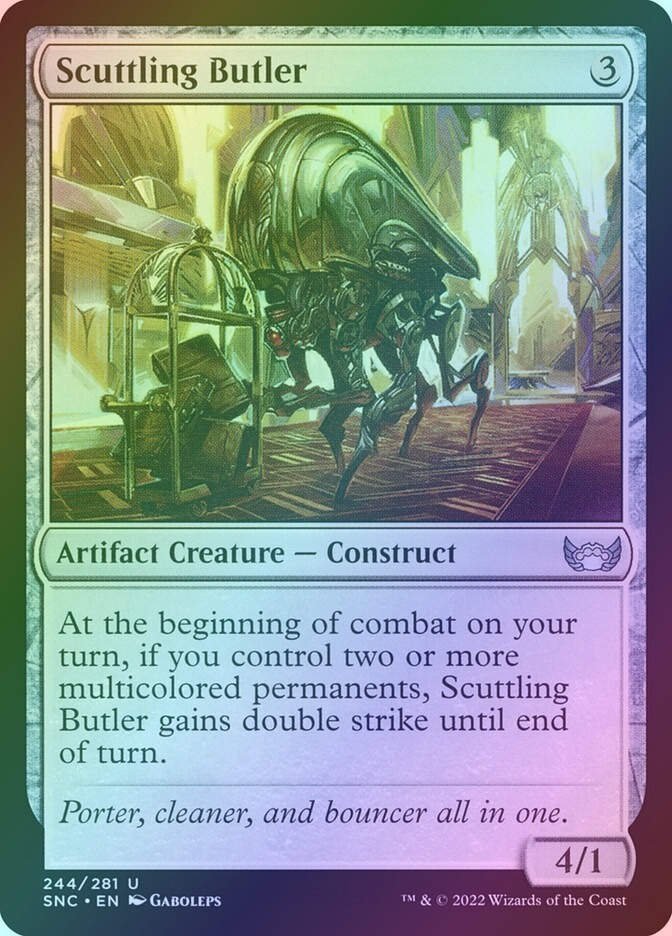 Scuttling Butler (SNC) (244) / Foil