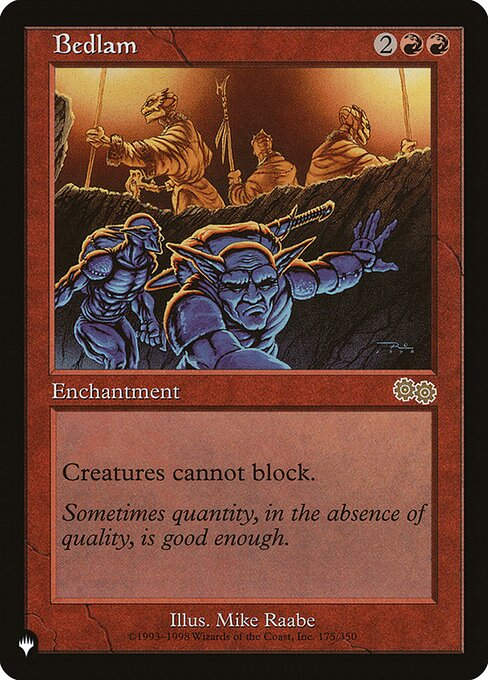 Bedlam (PLST) (USG-175)