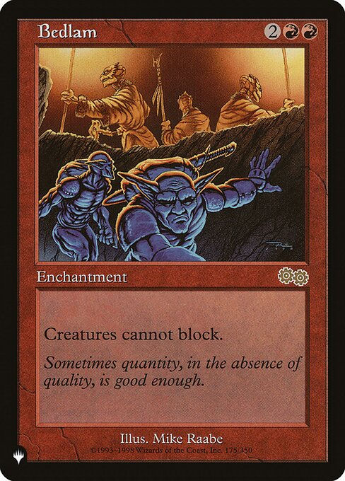 Bedlam (PLST) (USG-175)