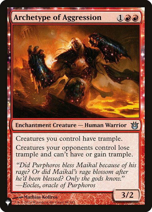 Archetype of Aggression (PLST) (BNG-88)