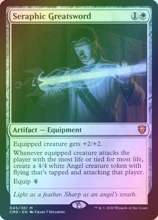 Seraphic Greatsword (CMR) (45) / Foil