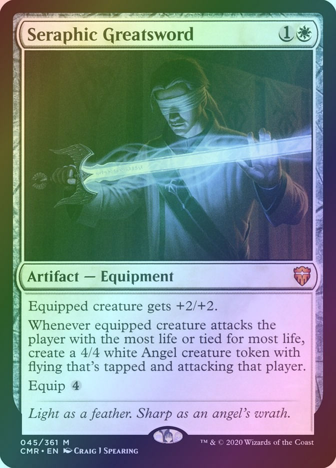 Seraphic Greatsword (CMR) (45) / Foil