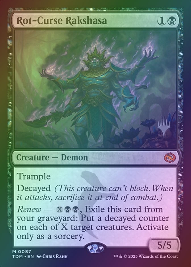 Rot-Curse Rakshasa (PTDM) (87p) / Foil