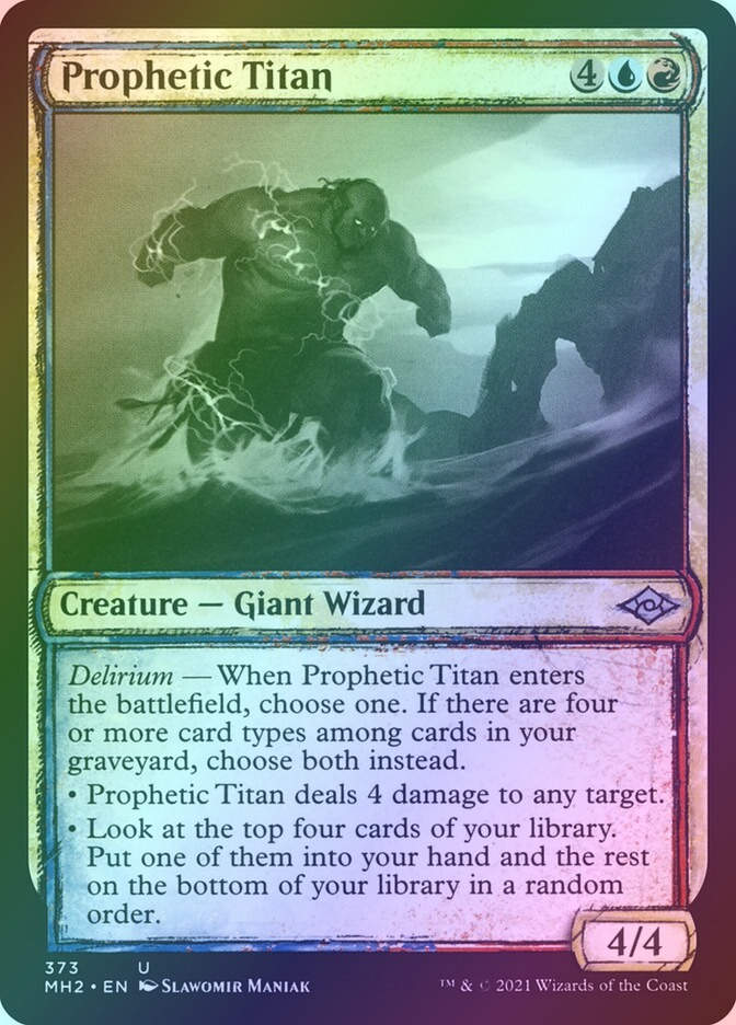 Prophetic Titan (MH2) (373) / Showcase / Foil