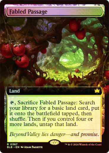 Fabled Passage (blb) (367) / Extended Art Foil