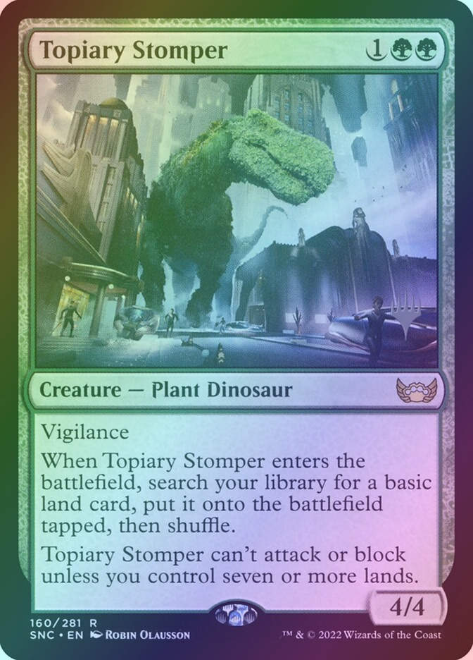 Topiary Stomper (PSNC) (160p) / Foil