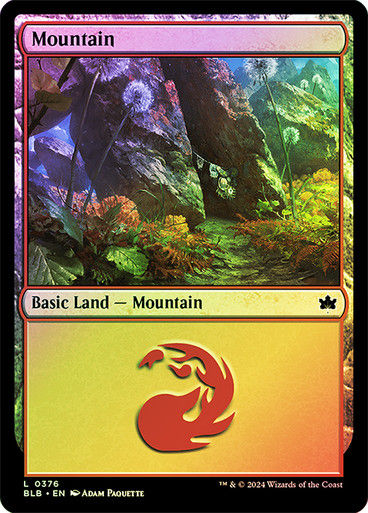 Mountain (blb) (376) / Foil