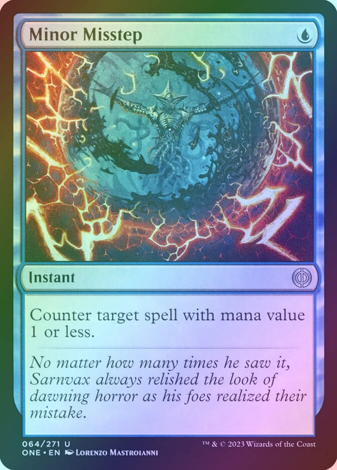 Minor Misstep (ONE) (64) / Foil