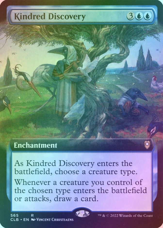 Kindred Discovery (CLB) (565) / Extended Art / Foil
