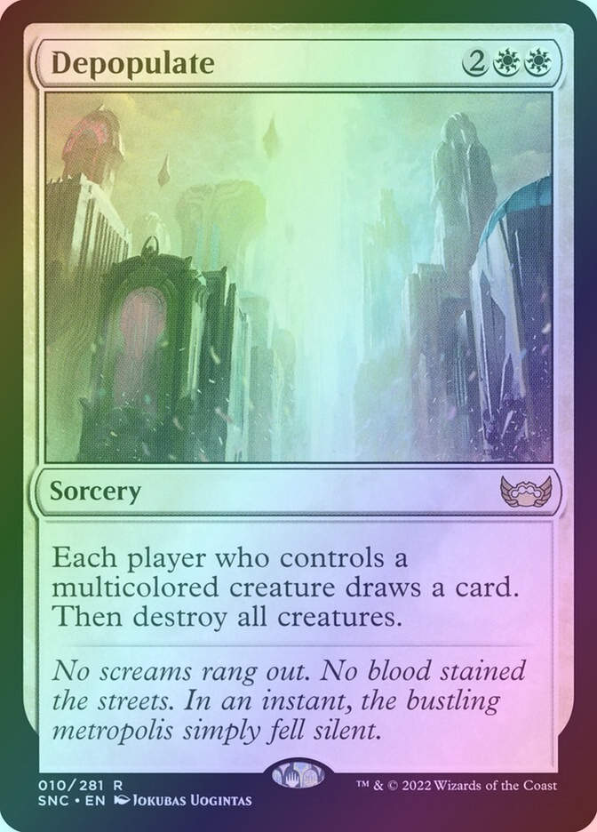 Depopulate (SNC) (10) / Foil