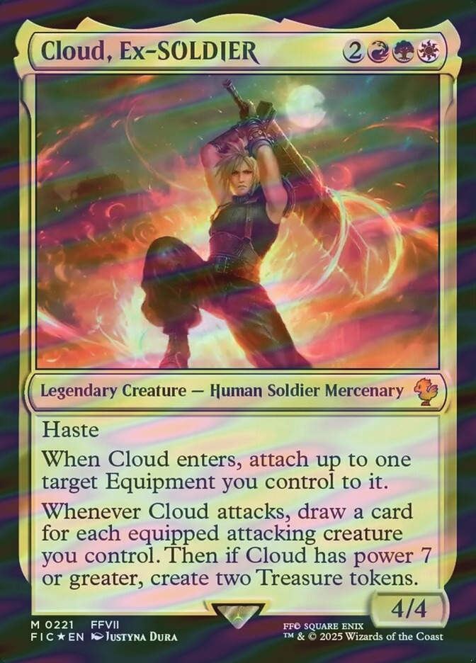 Cloud, Ex-SOLDIER (FIC) (221) / Surge Foil