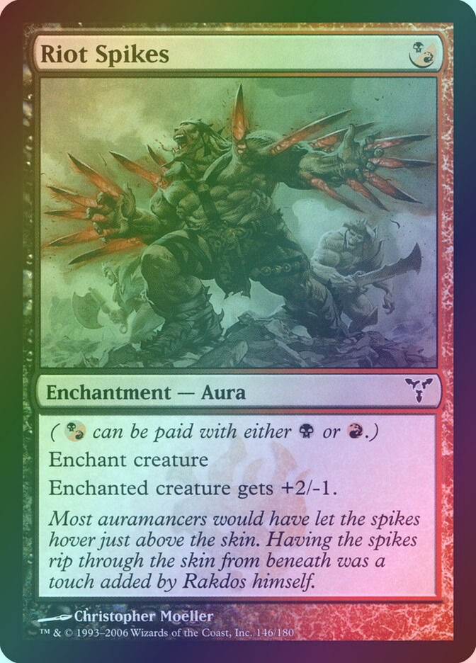 Riot Spikes (DIS) (146) / Foil