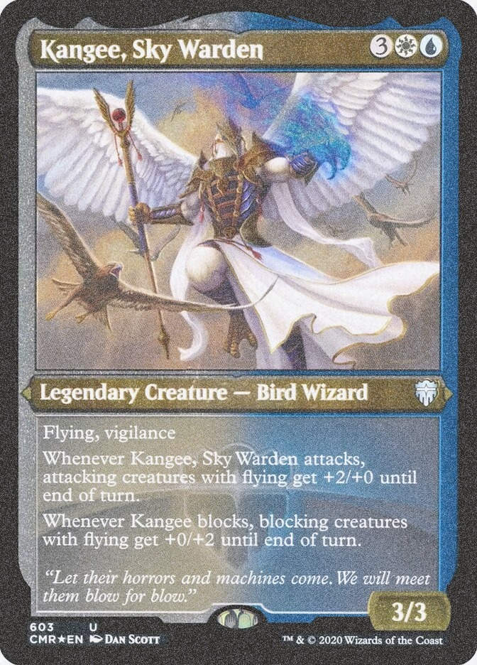 Kangee, Sky Warden (CMR) (603) / Foil Etched