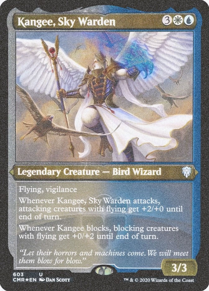 Kangee, Sky Warden (CMR) (603) / Foil Etched