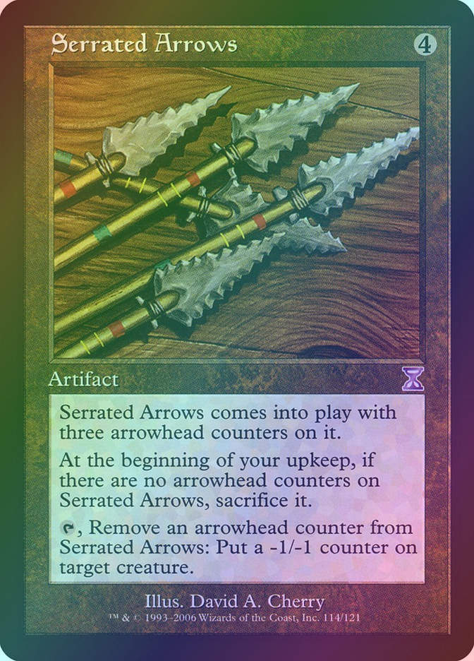 Serrated Arrows (TSB) (114) / Foil