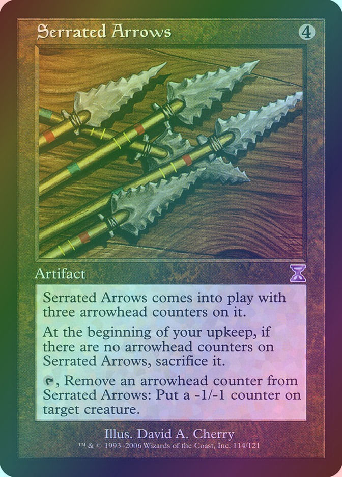 Serrated Arrows (TSB) (114) / Foil