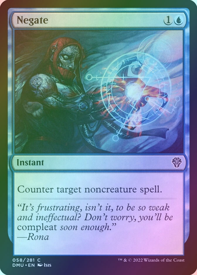Negate (DMU) (58) / Foil
