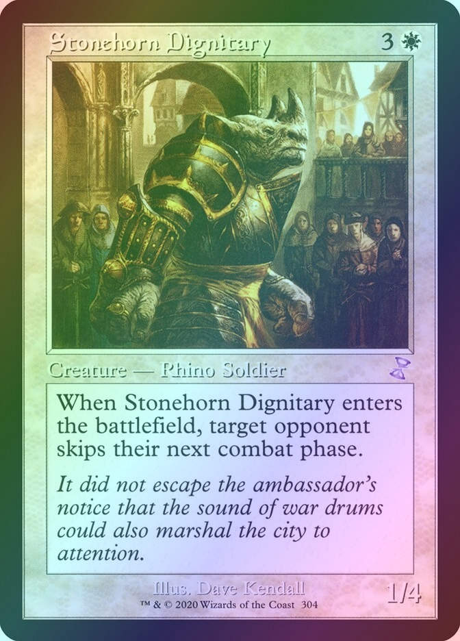 Stonehorn Dignitary (TSR) (304) / Foil