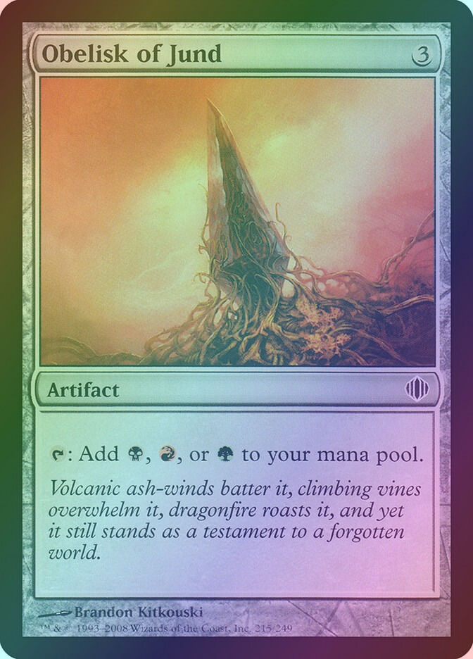 Obelisk of Jund (ALA) (215) / Foil