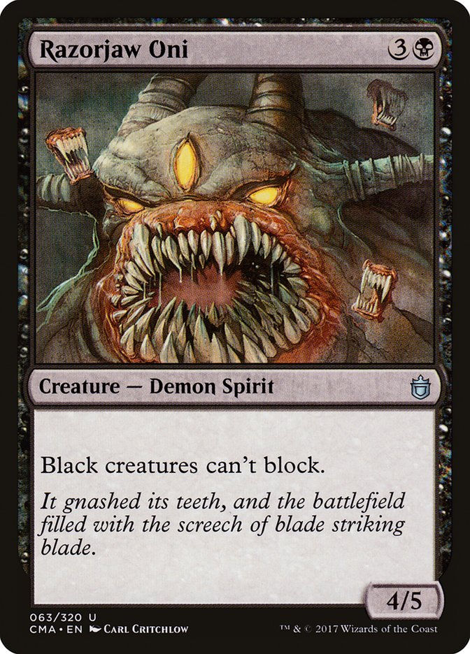 Razorjaw Oni (cma)