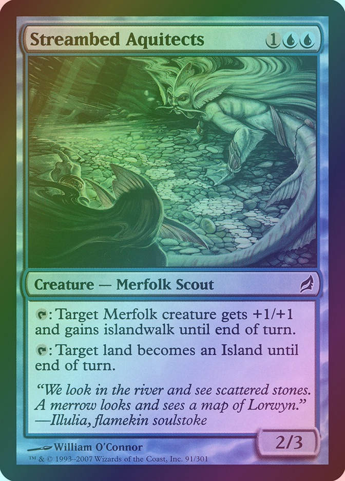 Streambed Aquitects (LRW) (91) / Foil