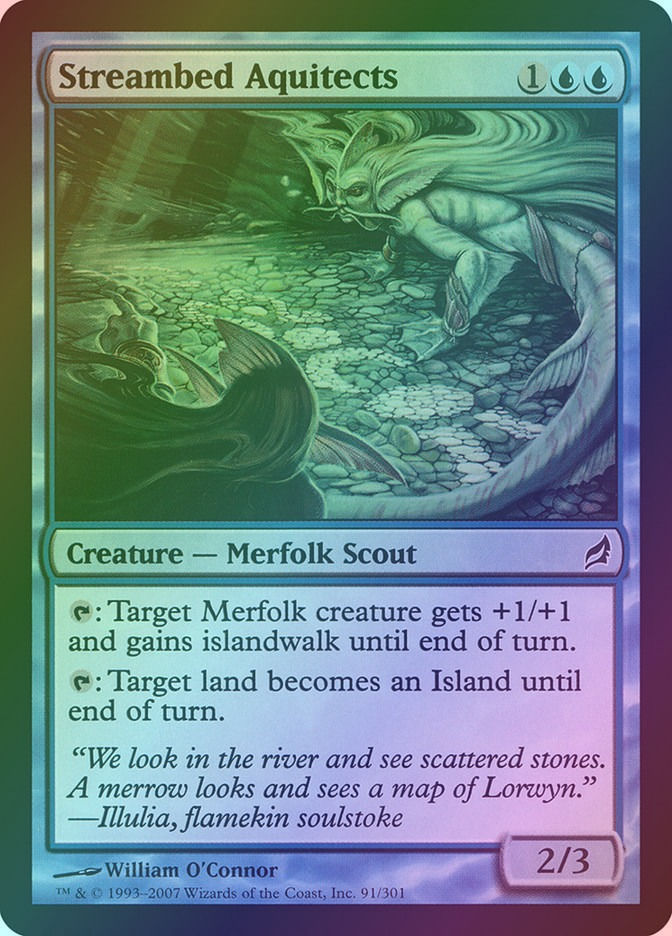 Streambed Aquitects (LRW) (91) / Foil