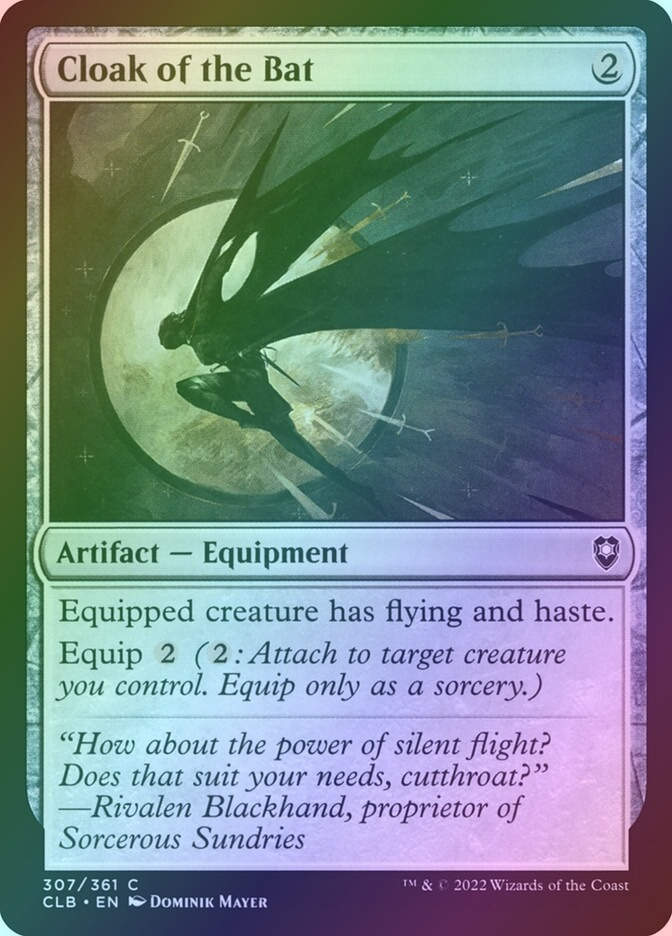 Cloak of the Bat (CLB) (307) / Foil