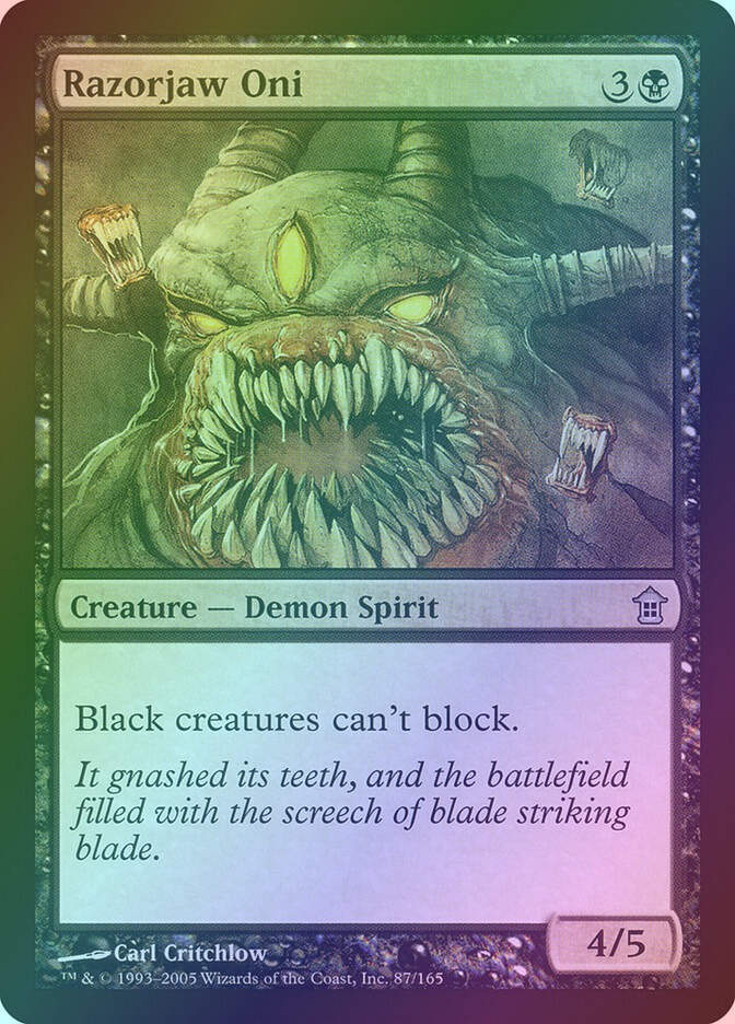 Razorjaw Oni (SOK) (87) / Foil