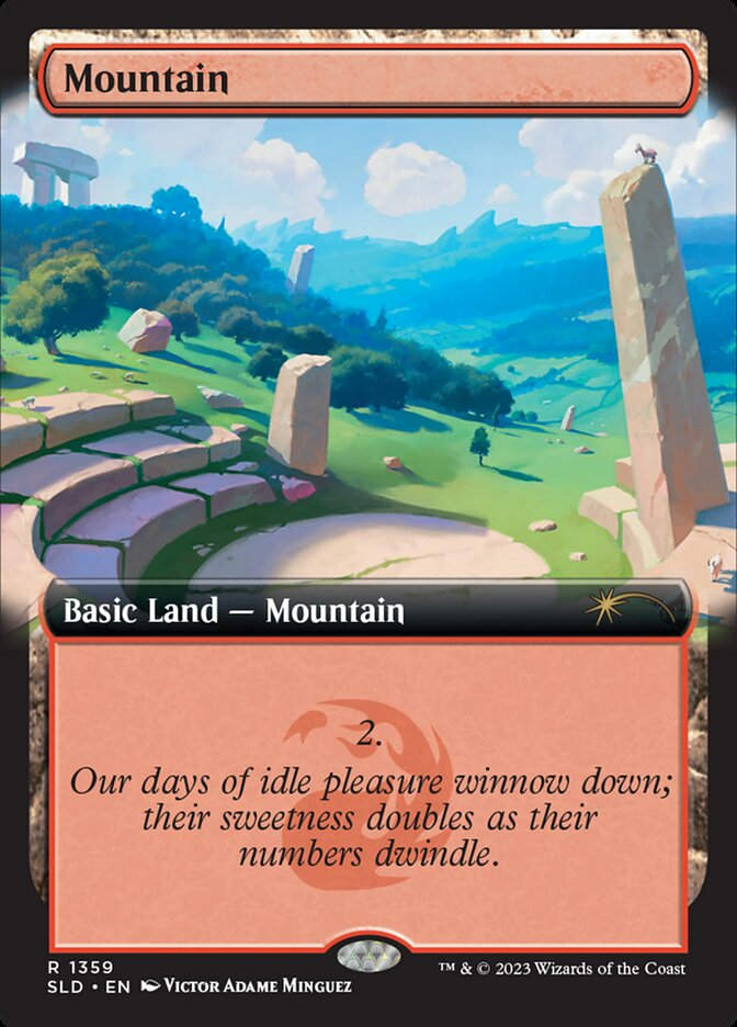 Mountain (SLD) (1359) / Extended Art