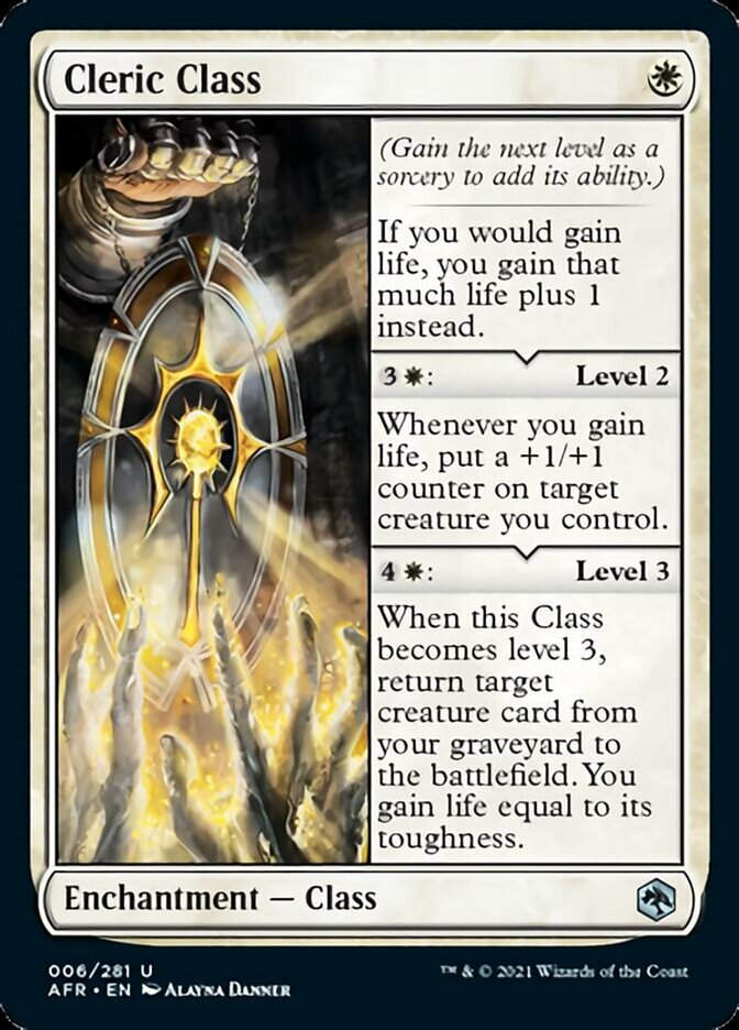 Cleric Class (AFR)