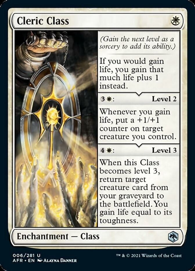 Cleric Class (AFR)