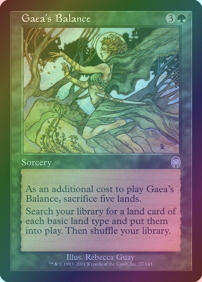 Gaea's Balance (APC) (77) / Foil