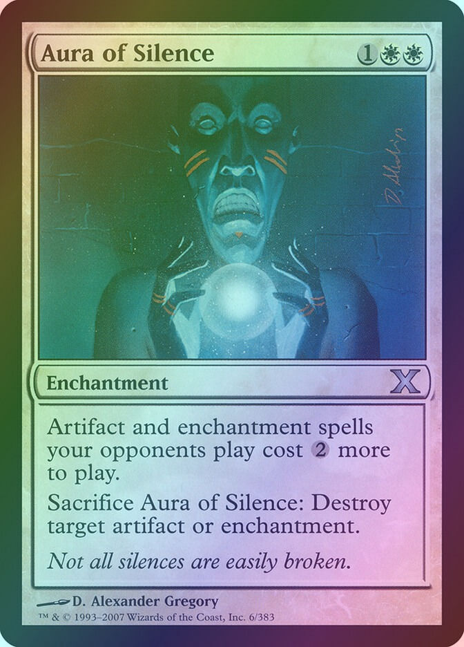 Aura of Silence (10E) (6) / Foil