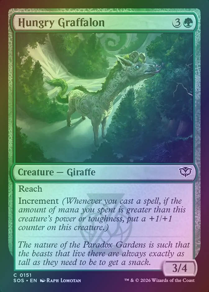 Hungry Graffalon (SOS) (151) / Foil