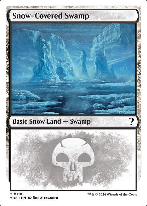 Snow-Covered Swamp (MB2) (118)