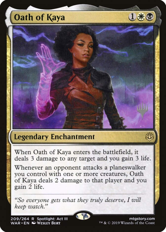 Oath of Kaya (PWAR) (209p)