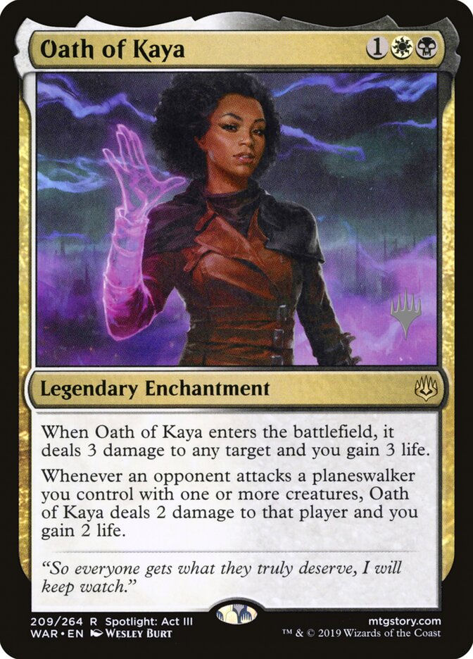 Oath of Kaya (PWAR) (209p)