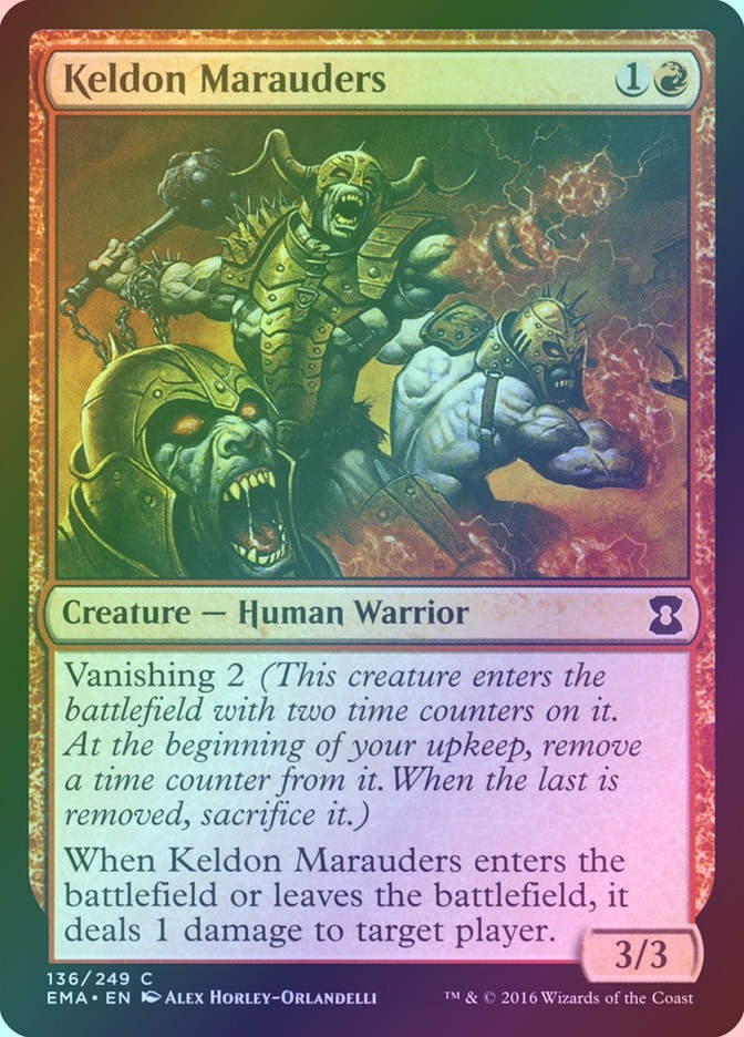 Keldon Marauders (EMA) (136) / Foil