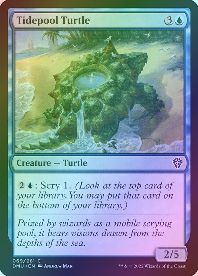 Tidepool Turtle (DMU) (69) / Foil