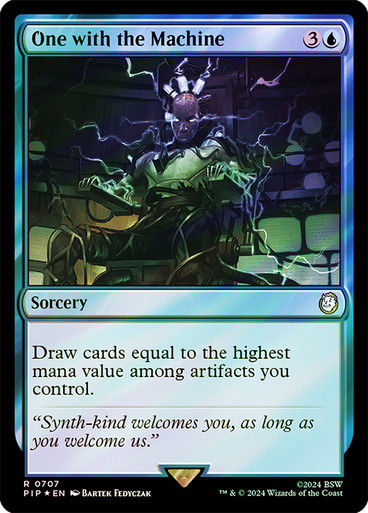 One with the Machine (pip) (707) / Surge Foil