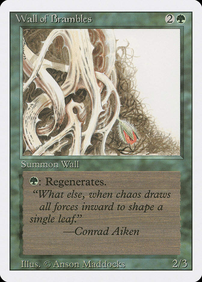 Wall of Brambles (3ED) (224)