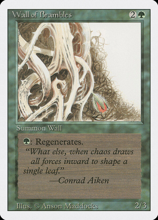 Wall of Brambles (3ED) (224)
