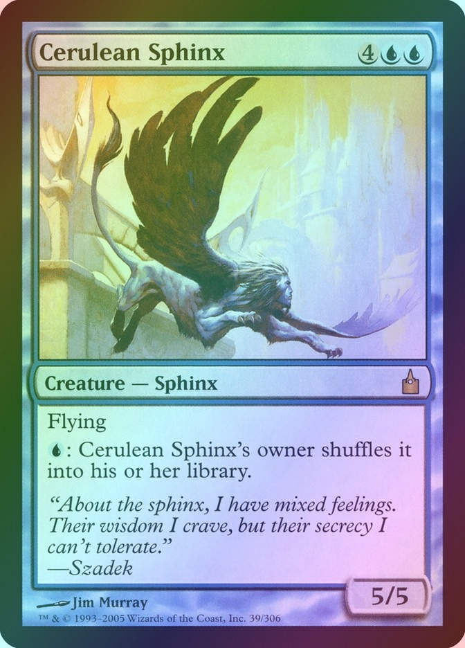 Cerulean Sphinx (RAV) (39) / Foil