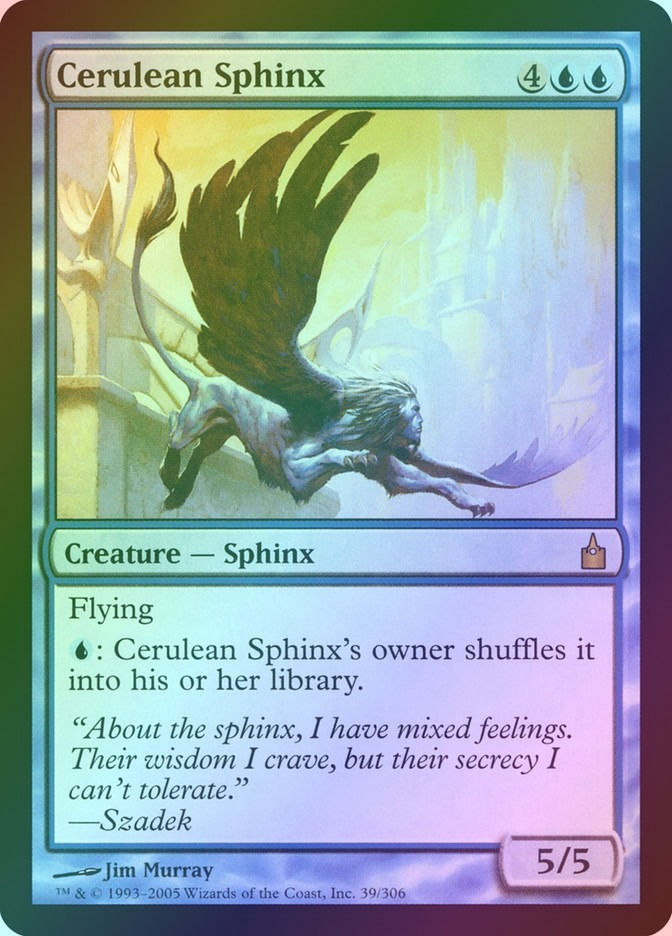 Cerulean Sphinx (RAV) (39) / Foil