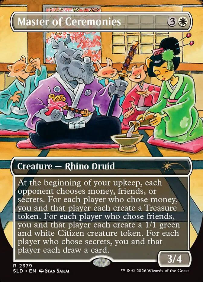 Master of Ceremonies (SLD) (2379) / Borderless